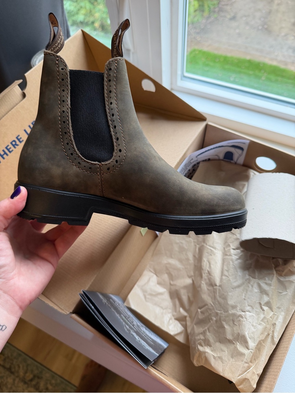 Blundstone Brown 1351 Women’s High Top Boots